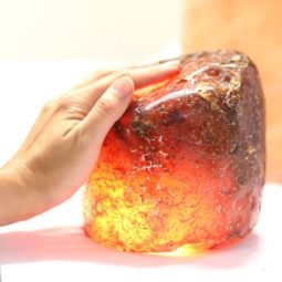 3.60kg Agate Crystal Lamp [CRY603] 5 | Himalayan Salt Factory