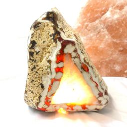 3.90kg Agate Crystal Lamp [CRY504] | Himalayan Salt Factory