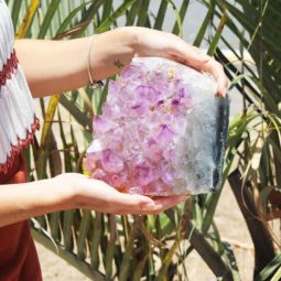 3.90kg Natural Amethyst Lamp [CRY410] | Himalayan Salt Factory
