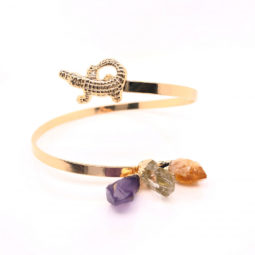 4 x Raw Rock & Funny Gemstones Bracelets - BR 1157 2 | Himalayan Salt Factory