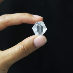 Gemstone Geometric Clear Quartz Box | Himalayan Salt Factory