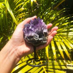 Raw Natural Amethyst Mixed Pieces – 3 Units [MIX08] | Himalayan Salt Factory