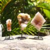 Raw Natural Citrine Sculptures – 3 Units [MIX02] | Himalayan Salt Factory