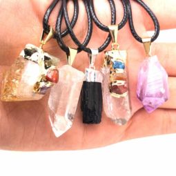 Popular Mix 5 Gemstones Pendants GP BR 226 | Himalayan Salt Factory