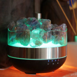 Treasurers Amethyst Diffuser Humidifier - Rough Stones 15 Amethyst Diffuser Humidifier - Rough Stones | Himalayan Salt Factory
