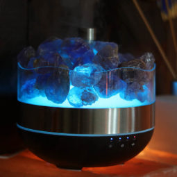 Treasurers Amethyst Diffuser Humidifier - Rough Stones 14 Amethyst Diffuser Humidifier - Rough Stones | Himalayan Salt Factory