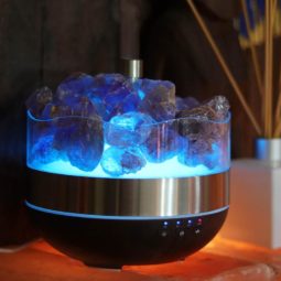 Treasurers Amethyst Diffuser Humidifier - Rough Stones 20 Amethyst Diffuser Humidifier - Rough Stones | Himalayan Salt Factory