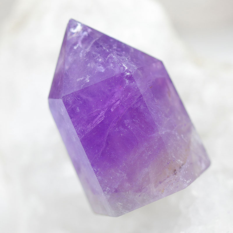 110 Cts Terminated Point Amethyst Generator CF 456 9 110 Cts Terminated Point Amethyst Generator CF 455 | Himalayan Salt Factory