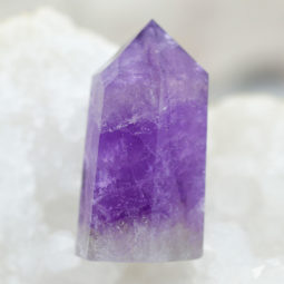 110 Cts Terminated Point Amethyst Generator CF 456 12 110 Cts Terminated Point Amethyst Generator CF 455 | Himalayan Salt Factory