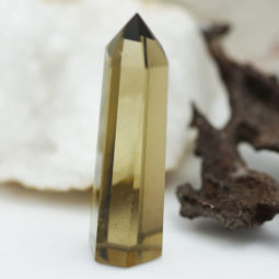 148 Cts Terminated Point Smokey Quartz Generator CF 424 | Himalayan Salt Factory