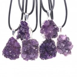 6 Amethyst Druze Cluster Gemstone BR 2231 | Himalayan Salt Factory