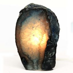Agate Crystal Lamp [S11] | Himalayan Salt Factory