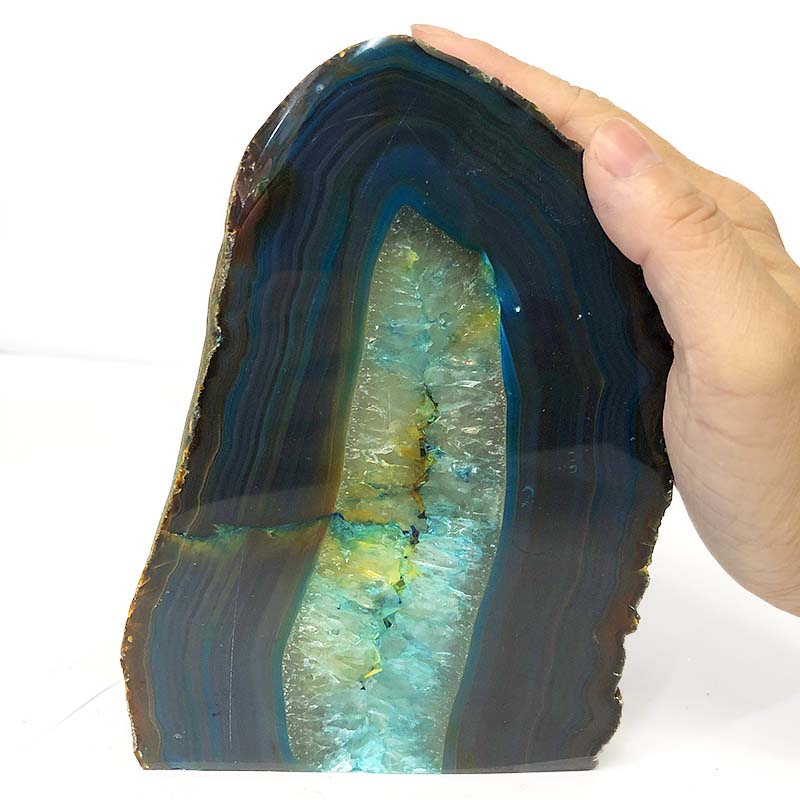 2.20kg Agate Crystal Lamp S134 5 Agate Crystal Lamp S134 | Himalayan Salt Factory