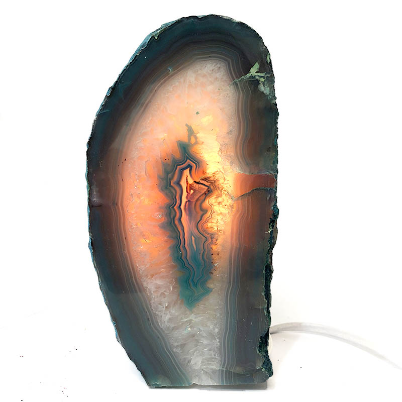 2.0kg Agate Crystal Lamp S135 4 Agate Crystal Lamp S135 | Himalayan Salt Factory