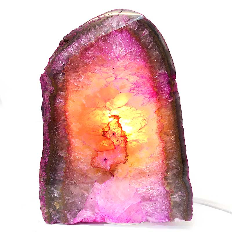 2.50kg Agate Crystal Lamp S138 4 Agate Crystal Lamp S138 | Himalayan Salt Factory
