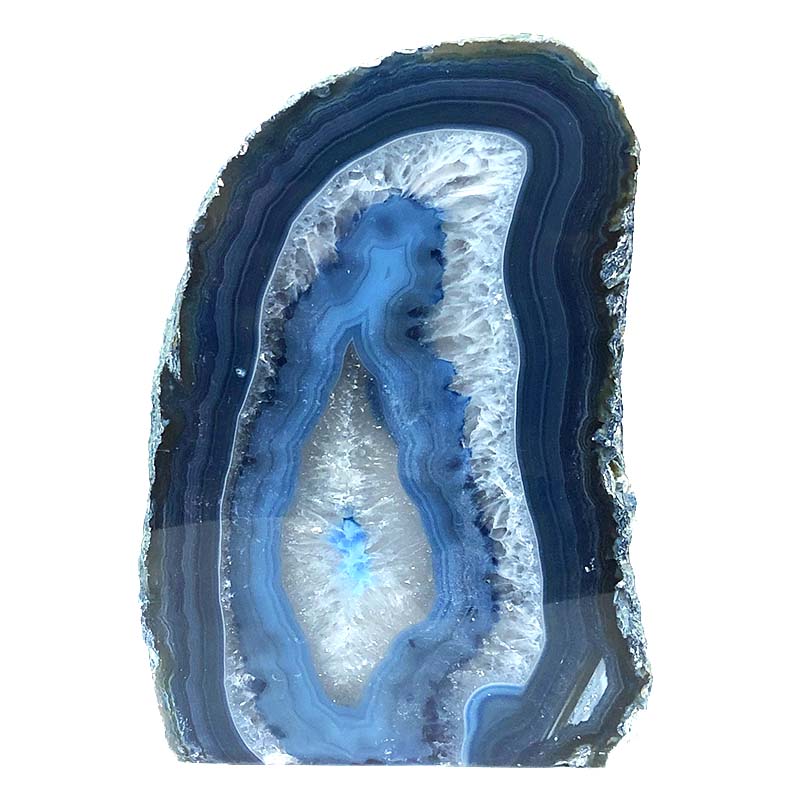 2.25kg Agate Crystal Lamp S141 3 Agate Crystal Lamp S141 | Himalayan Salt Factory