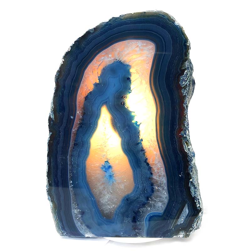 2.25kg Agate Crystal Lamp S141 4 Agate Crystal Lamp S141 | Himalayan Salt Factory