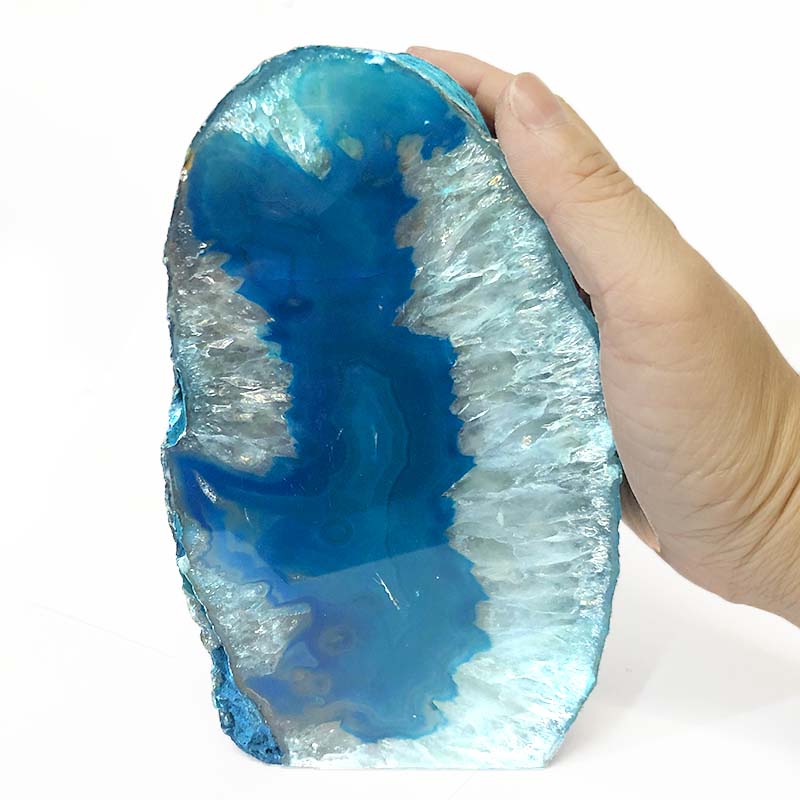2.05kg Agate Crystal Lamp S142 5 Agate Crystal Lamp S142 | Himalayan Salt Factory