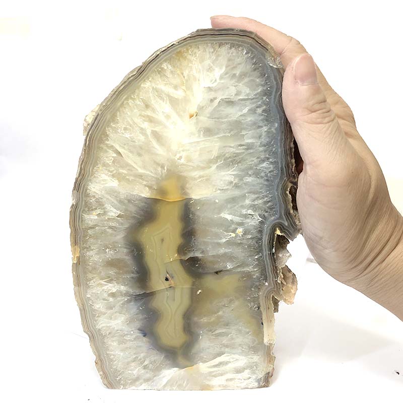 2.55kg Agate Crystal Lamp S143 5 Agate Crystal Lamp S143 | Himalayan Salt Factory