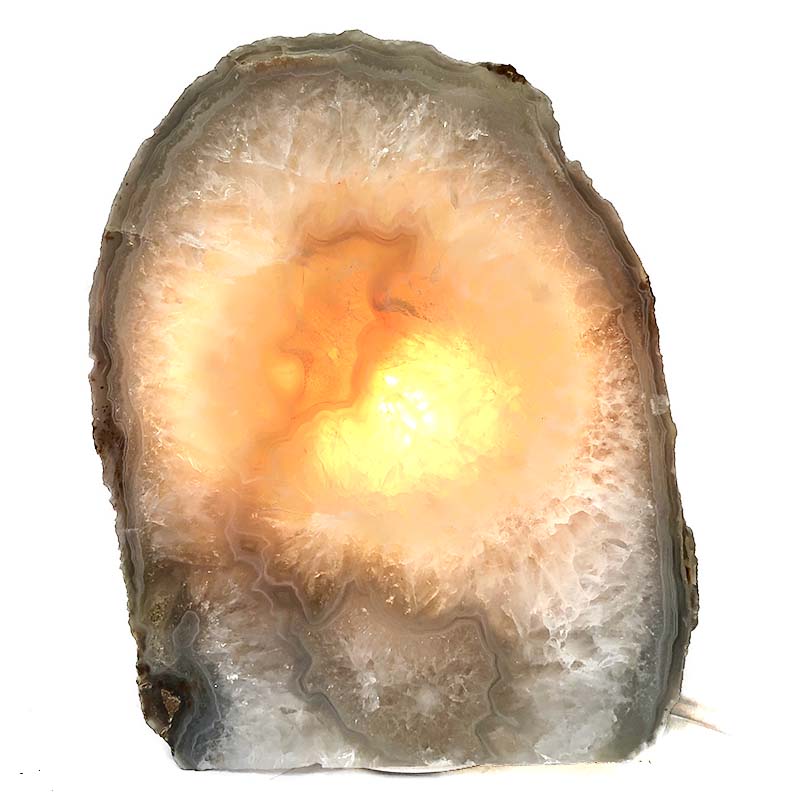 2.15kg Agate Crystal Lamp S148 4 Agate Crystal Lamp S148 | Himalayan Salt Factory