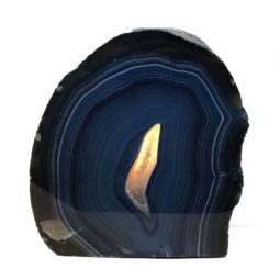 Agate Crystal Lamp [S16] | Himalayan Salt Factory
