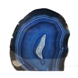 Agate Crystal Lamp [S16] | Himalayan Salt Factory