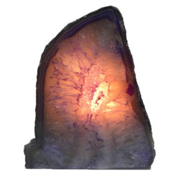 2.95kg Agate Crystal Lamp S25 6 Agate Crystal Lamp S25 | Himalayan Salt Factory