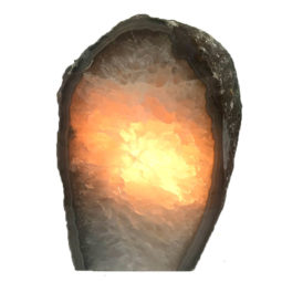 Agate Crystal Lamp S30-2 | Himalayan Salt Factory
