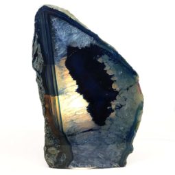 Agate Crystal Lamp [S6] | Himalayan Salt Factory
