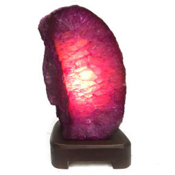 2.13kg Agate Crystal Lamp With Base S31 6 Agate Crystal Lamp With Base S31 | Himalayan Salt Factory