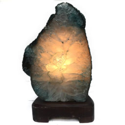 Agate Crystal Lamp With Base S33 7 Agate Crystal Lamp With Base S33 | Himalayan Salt Factory