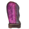 Agate Crystal Lamp With Base S34 1 Agate Crystal Lamp With Base S34 | Himalayan Salt Factory