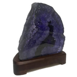 Agate Crystal Lamp With Base S35 6 Agate Crystal Lamp With Base S35-1 | Himalayan Salt Factory