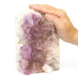 2.60kg Amethyst Crystal Lamp S111 5 Amethyst Crystal Lamp S111 | Himalayan Salt Factory