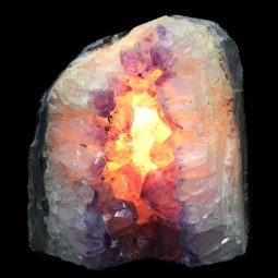 2.50kg Amethyst Crystal Lamp S47 6 Amethyst Crystal Lamp S47 | Himalayan Salt Factory