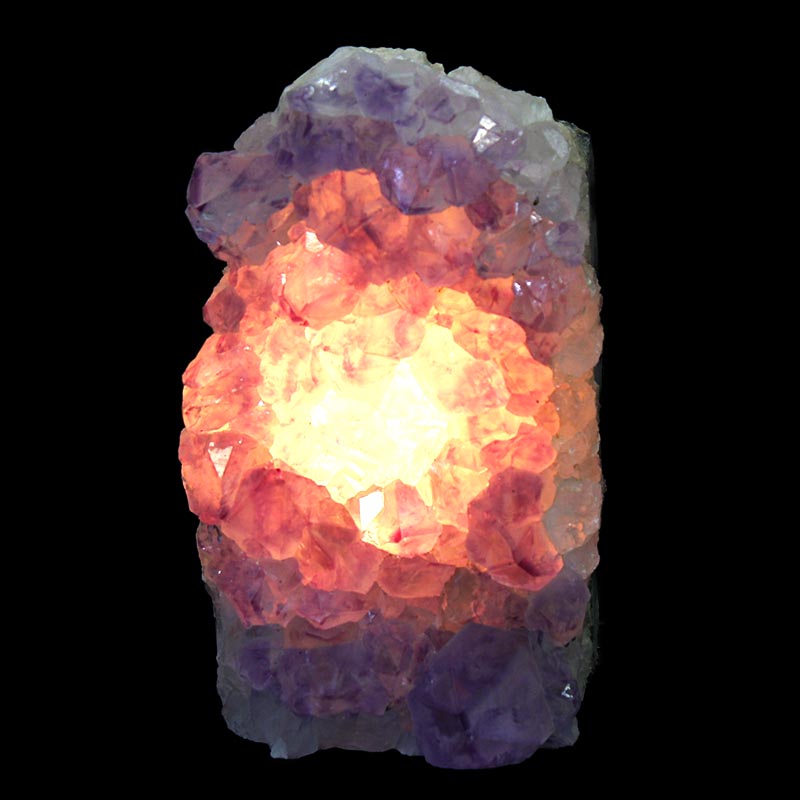 2.50kg Amethyst Crystal Lamp S48 4 Amethyst Crystal Lamp S48 | Himalayan Salt Factory