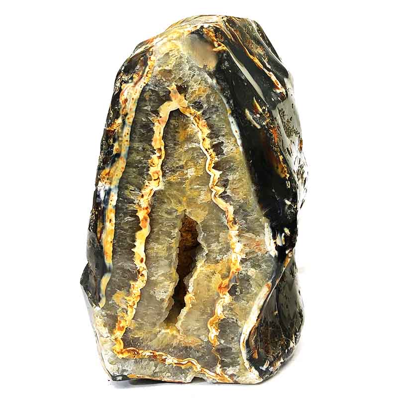 3.95kg Fire Agate Crystal Lamp S118 3 Fire Agate Crystal Lamp S118 | Himalayan Salt Factory