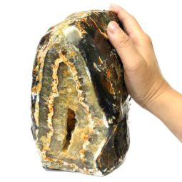 3.95kg Fire Agate Crystal Lamp S118 7 Fire Agate Crystal Lamp S118 | Himalayan Salt Factory