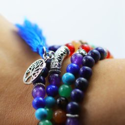 Prayer Beads Lapis and Gemstones Tree of life CF 479 12 Prayer Beads Lapis and Gemstones Tree of life CF 479 | Himalayan Salt Factory