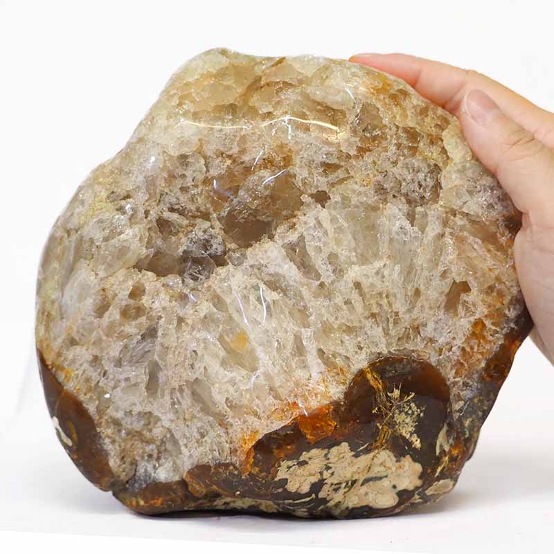 3.20kg River Agate Crystal Lamp S159 5 River Agate Crystal Lamp S159 | Himalayan Salt Factory