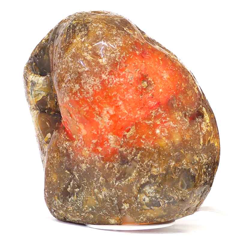 2.60kg River Agate Crystal Lamp S165 4 River Agate Crystal Lamp S165 | Himalayan Salt Factory