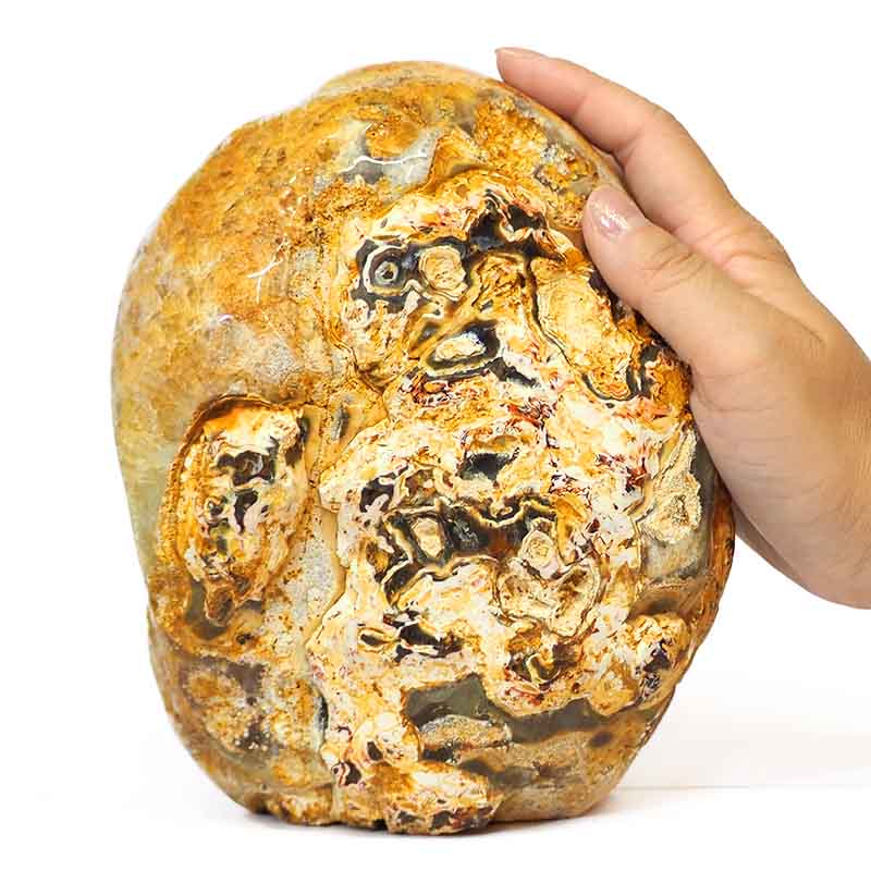 3.20kg River Agate Crystal Lamp S92 5 River Agate Crystal Lamp S92 | Himalayan Salt Factory