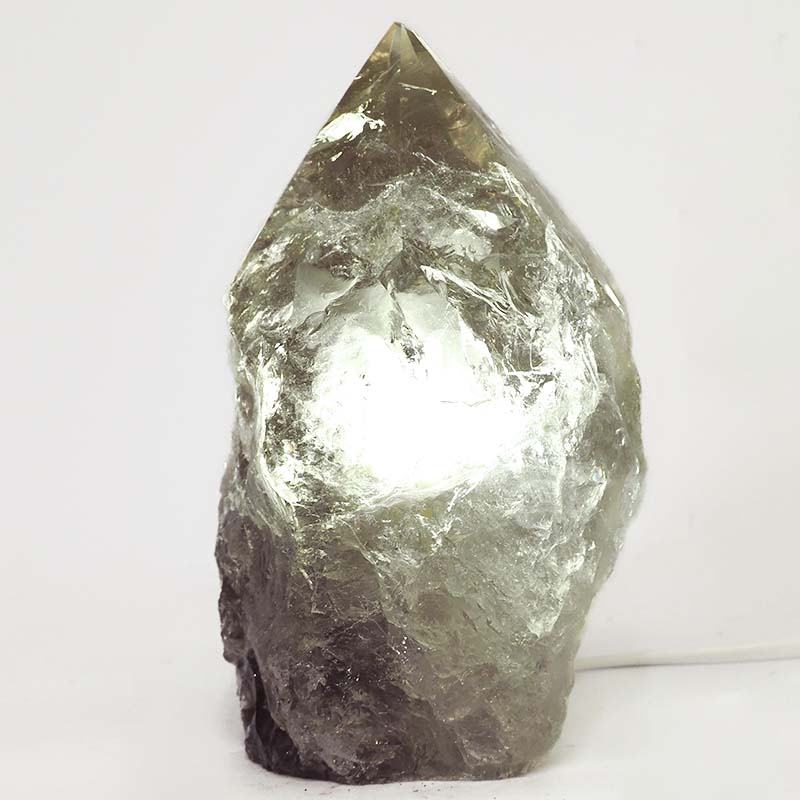 2.10kg Smoky Quartz Lamp S89 4 Smoky Quartz Lamp S89 | Himalayan Salt Factory
