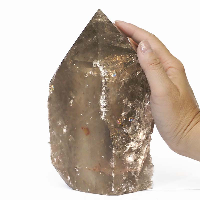 1.80kg Smoky Quartz Lamp S90 5 Smoky Quartz Lamp S90 | Himalayan Salt Factory
