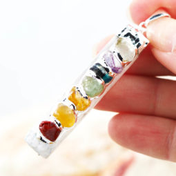 Spiritual Selenite Pendant BR 227 | Himalayan Salt Factory