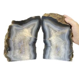 Twins Agate Crystal Lamp S140 | Himalayan Salt Factory
