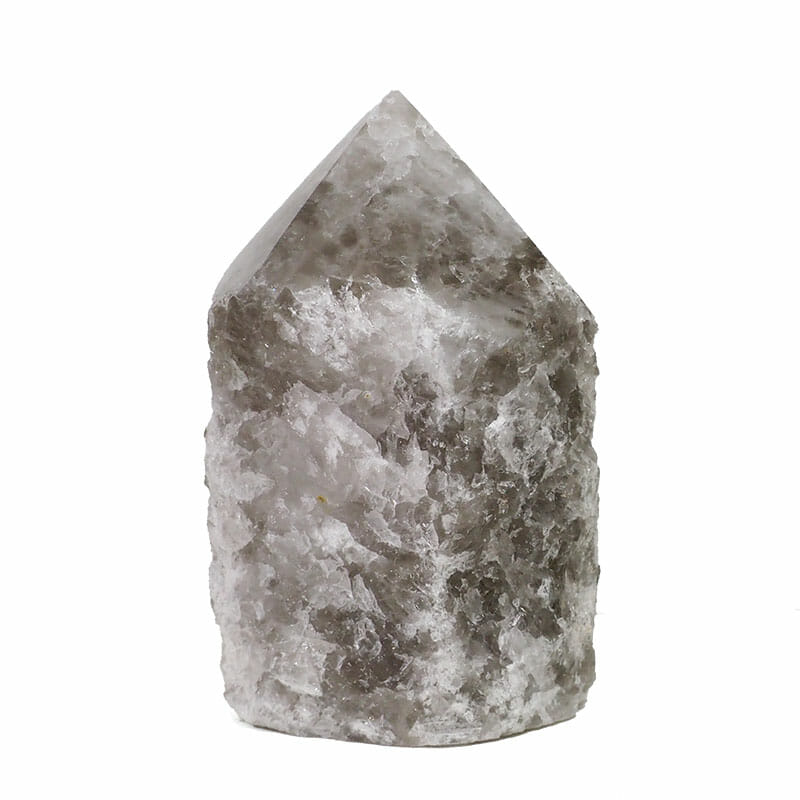 Smoky Quartz Point Lamp with White LED Bulb For Sale - AfterPay Available