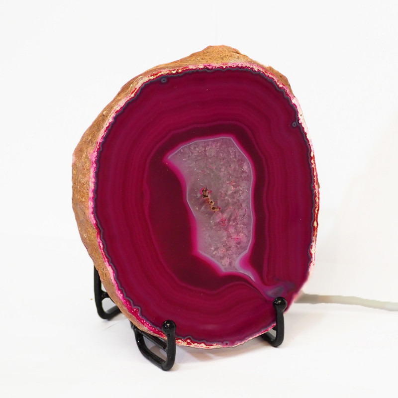 1.25 Kilo Treasures Thick Sliced Brazilian Crystal Agate Lamp CF 714 3 1.25 Kilo Treasures Thick Sliced Brazilian Crystal Agate Lamp CF 714 | Himalayan Salt Factory