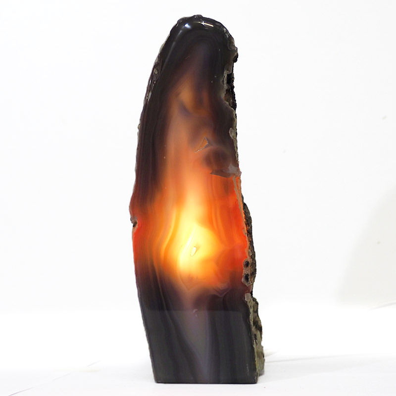 2.6kg Agate Crystal Lamp S218 4 Agate Crystal Lamp S218-2 | Himalayan Salt Factory