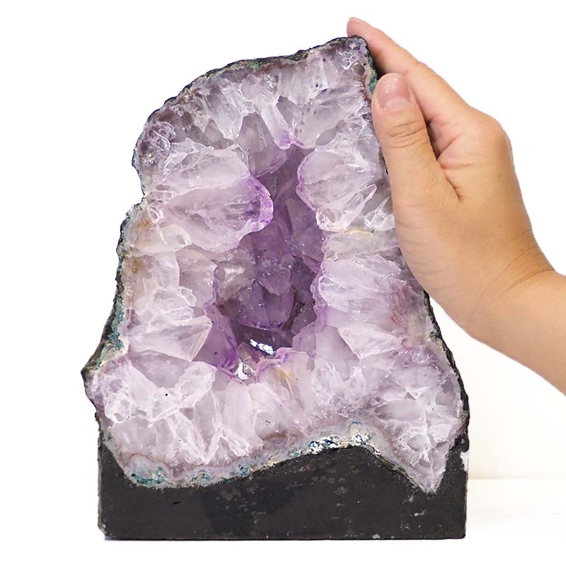 3.35kg Amethyst Crystal Geode Specimen DS101 4 Amethyst Crystal Geode Specimen DS101-2 | Himalayan Salt Factory